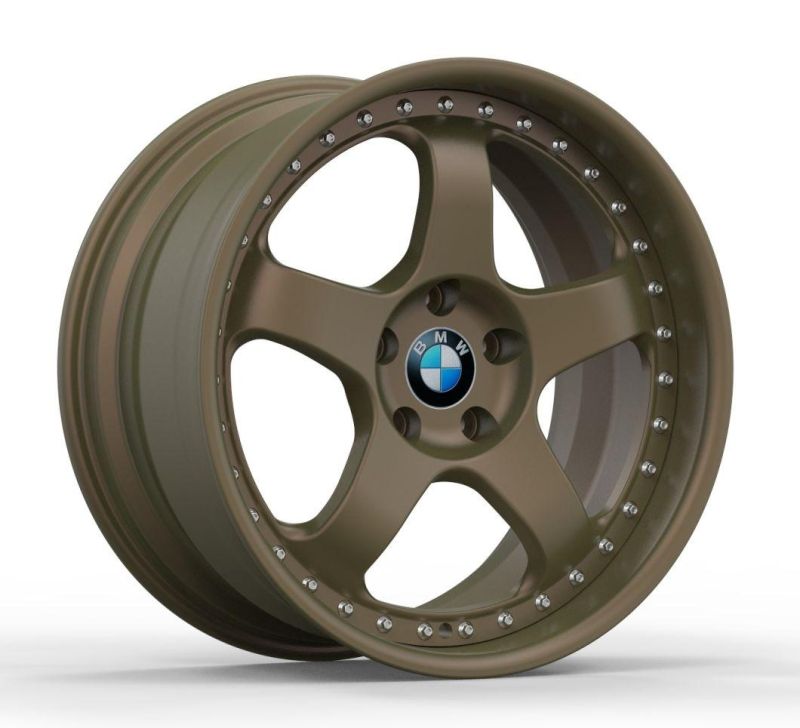 2 Piece Forged Aluminum Wheel for BMW Customization