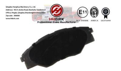 Brake Pads, Low Wear, No Noise, Chinese Factory, Auto Parts Ceramic Metallic Carbon Fiber, Low Dust, Long Life Toyota D1523