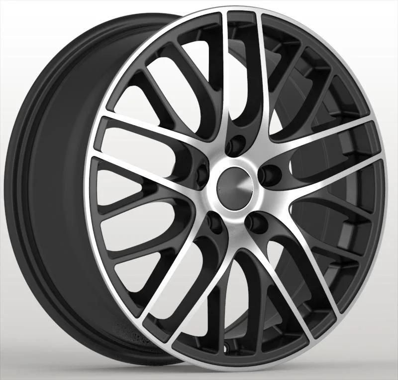 18 Inch 18X7.5 Wheels for Electric Car 5X114.3 Black Machine Face CB 66.1 Car Wheel