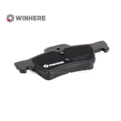 Non-asbestos Rear Brake Pad for MERCEDES-Benz Auto Car Parts ECE R90