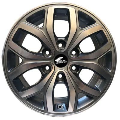 Replica 17X7 Inch PCD 6X139.7 Car Alloy Wheels for Hyundai Starex