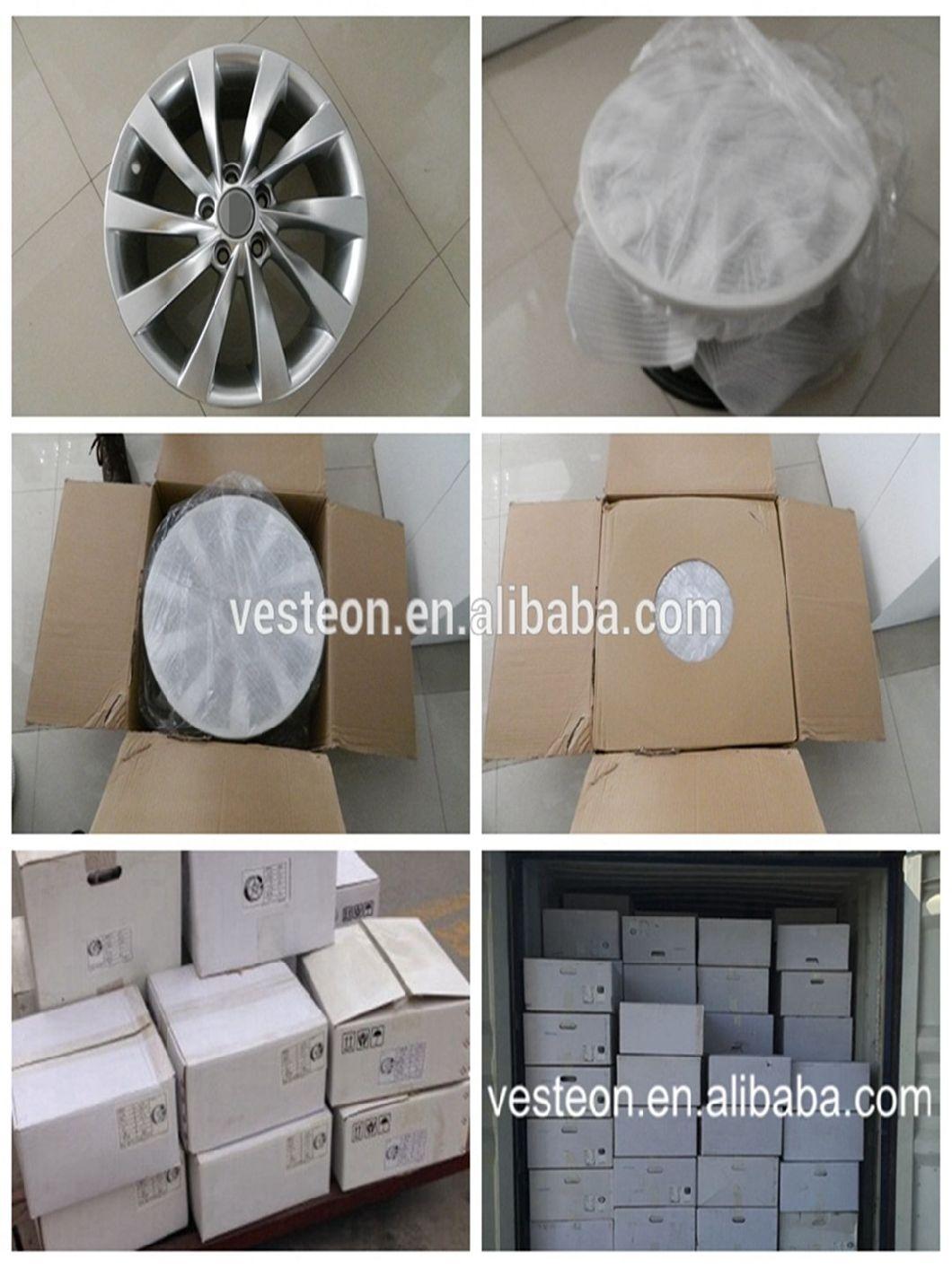 Half Concave Staggered Alloy Wheels for Passenger Car