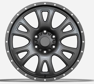 20*9.0 Inch 6*139.7 PCD Alloy Car Rims Black Aluminum Alloy Wheel