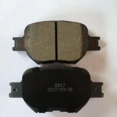 High Braking Performance Ceramic Formula Brake Pads D817 for Toyota Scion 04465-20540