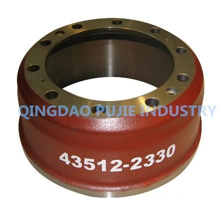 43512-2330 Truck Brake Drum for Hino Truck