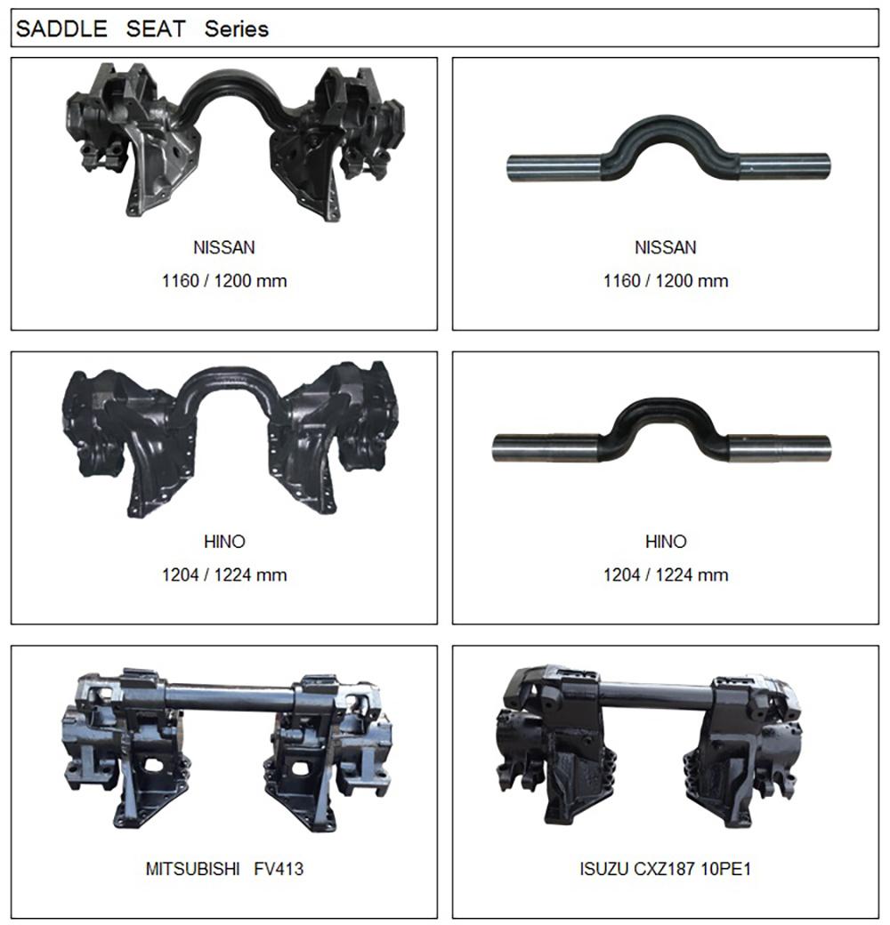 Trunnion Spring Saddle 3u Seat Balance Bracket for Mitsubishi Fuso Truck Fv413 Fv415 8DC8 8DC9 OEM: Mc032045 Lh Mc032044 Rh