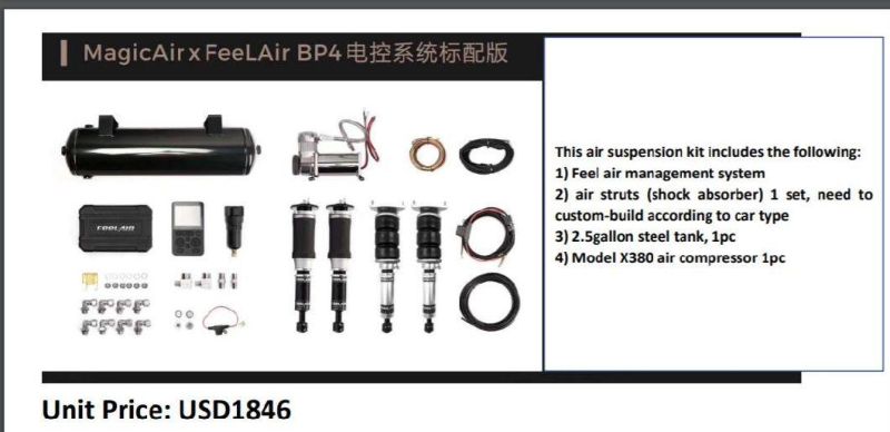 Magicair Xfeelair Bp4 Electronic Control System Standard Edition