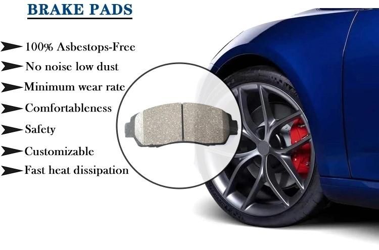 Auto Part Ceramic Disc Brake Pad for Toyota 04465-35290