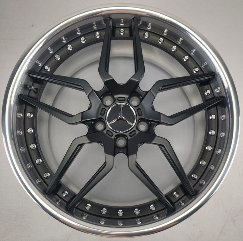 2 Piece Forged T6061 Alloy Rim Car Aluminum Wheels 2020