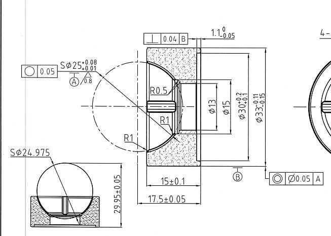 Lower Bearing of Powder Metallurgy Parts Hl002123