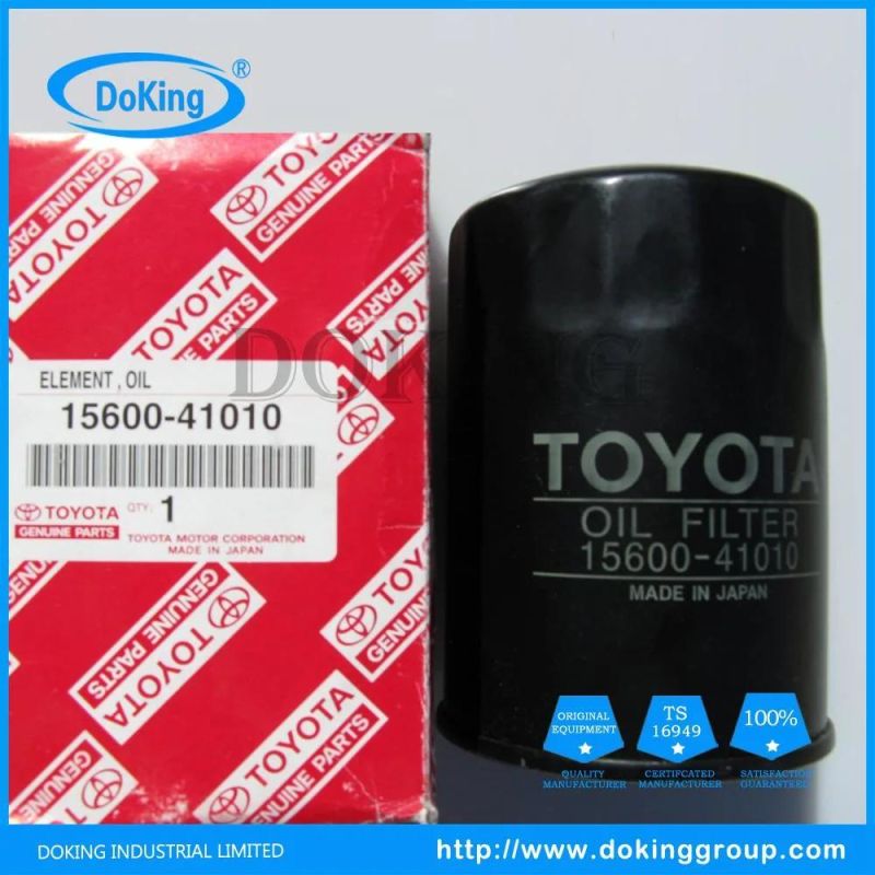 China Supply Oil Filterr 15600-41010 Toyota Auto Parts for Japan