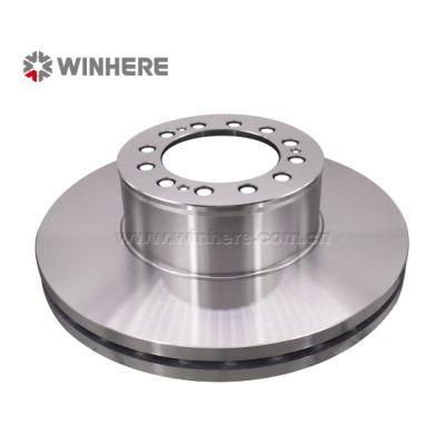 High Quality Painted/Coated Auto Car Parts Ventilated Brake Disc with ECE R90