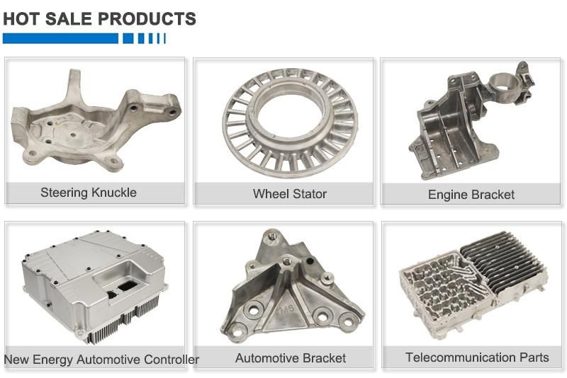 Aluminum Die Casting Motor Housing for The Electromotor / Electric Motor Industry