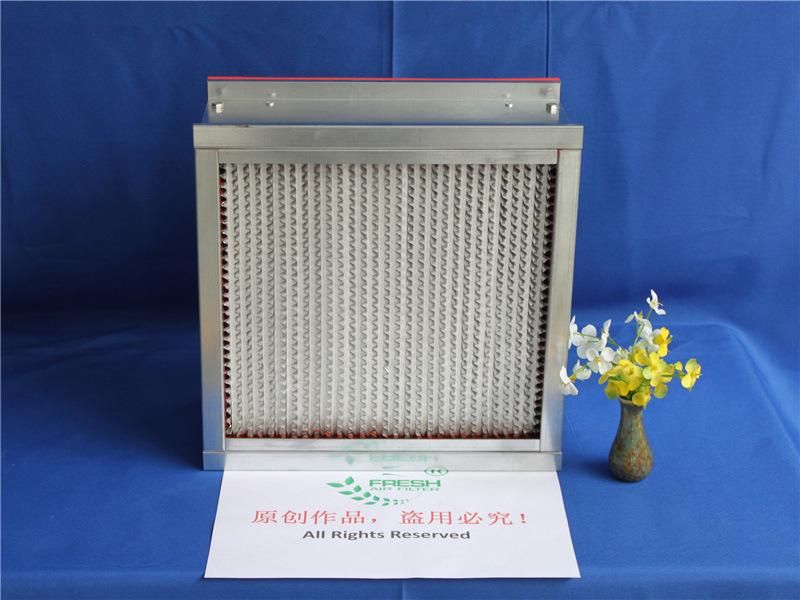 Supplier Separator High Temperature 99.99% HEPA Filter