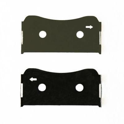 Noise Reduction Ceramic Brake Pad with 3 Layers Rubber Steel Rubber Shim