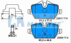 Brake Pads for BMW E81 E87 E90 34 21 6 767 145