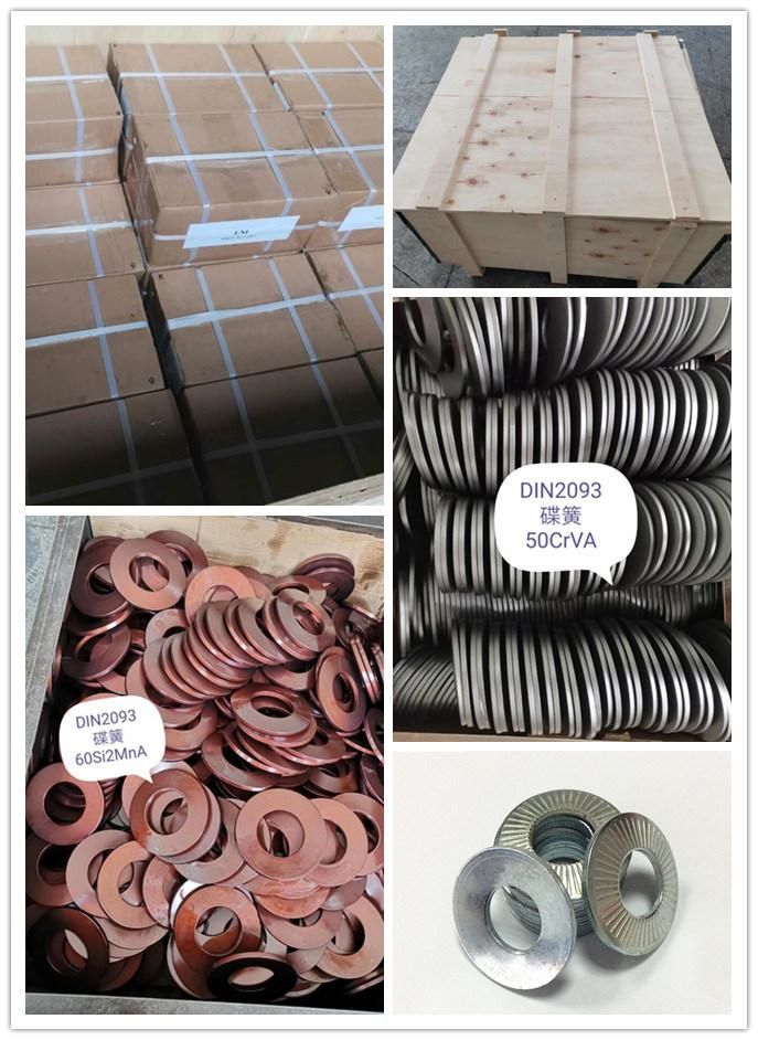 Disc Springs with DIN2093 Standard 60si2mna/50crva Material.