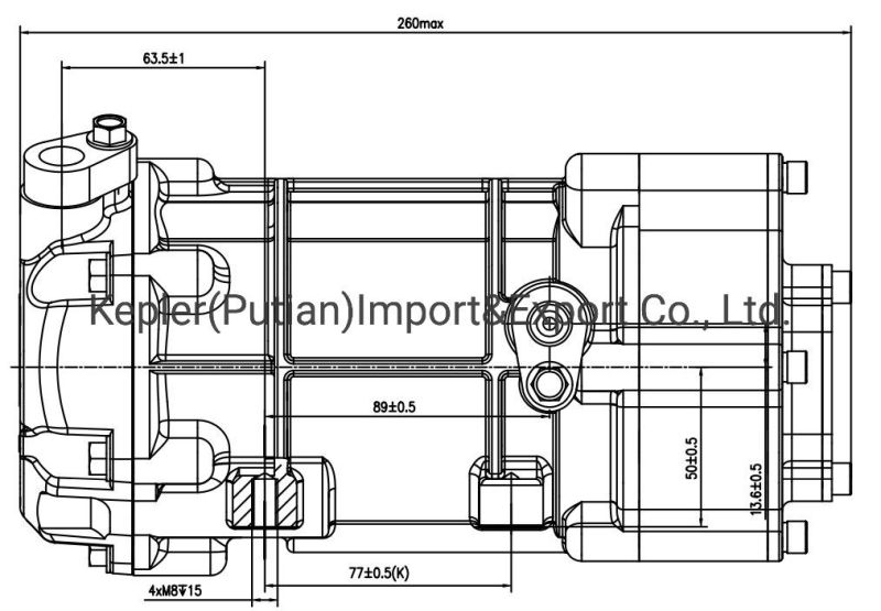 DC 12VDC Electric Compressor for Parking Air Conditioner