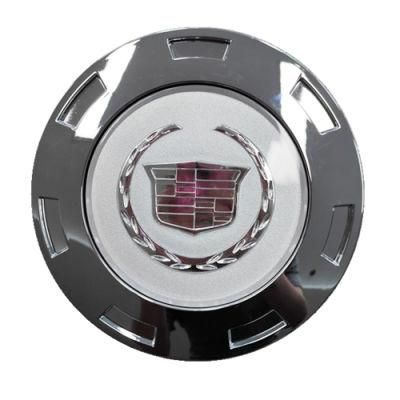 Custom Chrome ABS Auto Accessory Cadillac Wheel Center Cap