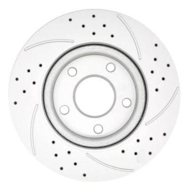 South America Market Ranurado Perforado Pastillas Disc for Toyota Cars