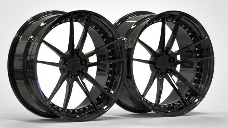 17/18 Inch Aviation Aluminum Alloy 6061 Custom Forged Car Wheel PCD5X120 Forged Car Wheel Rim