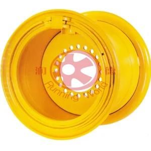 China Manufacturer 3-Piece OTR Wheels for Mobile Crane