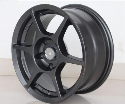 After Market Deep Lip Paint Black Wheel Rim