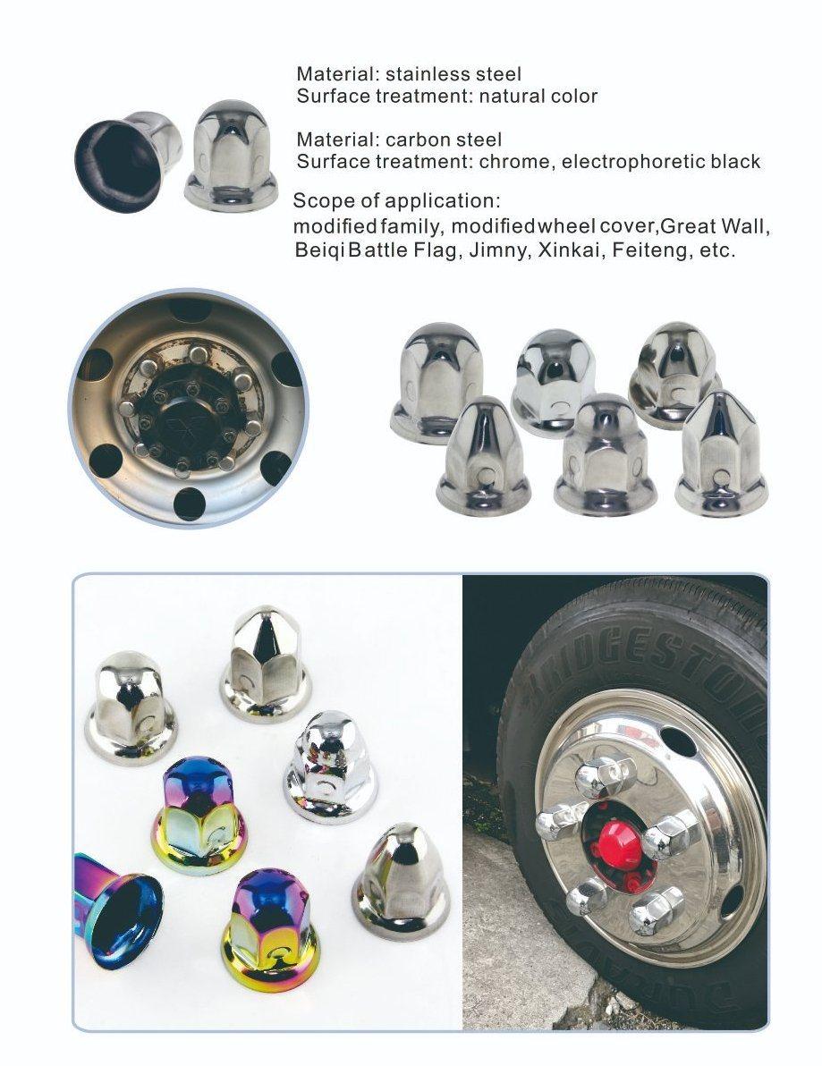 41mm Lug Nut Cover for Car Accessories with Stainless Steel