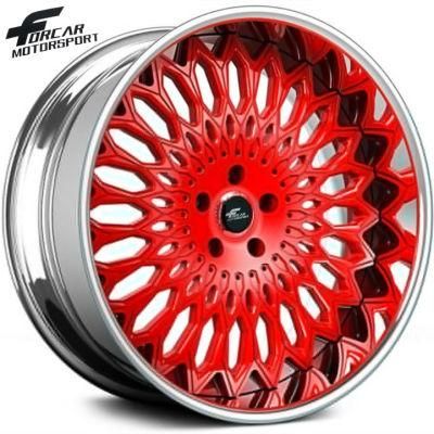 5X112 5X114.3 5X120 Aluminum Forged Customized Rims for Wholesaler