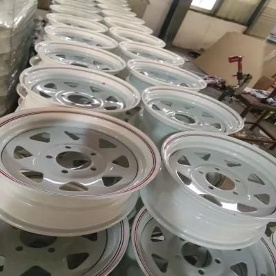 16*8 5*114.3 Alloy Steel Trailer Wheels