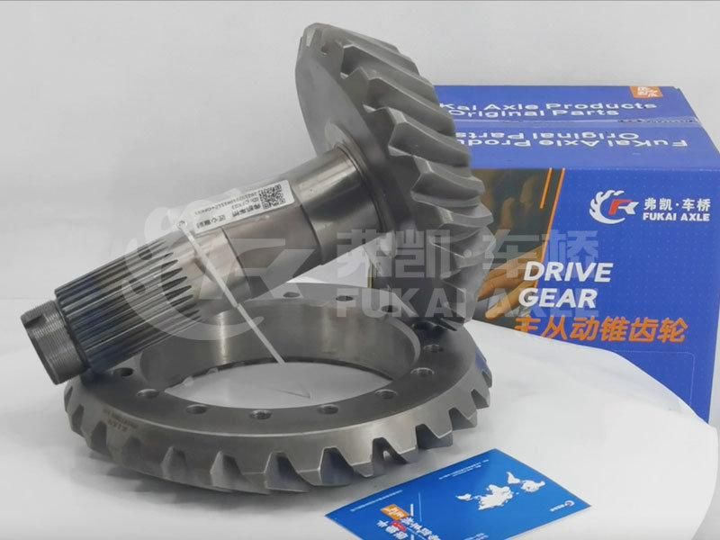 Hff2502038/39ck1bz 28/21 Middle Axle Bevel Gear for Foton Auman Ankai Benz Axle Truck Spare Parts