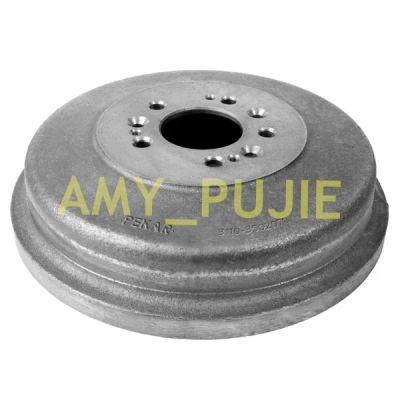 Car Brake Drum 3110-3502070 for Gaz Rear Axle Part Popular in Russia Market