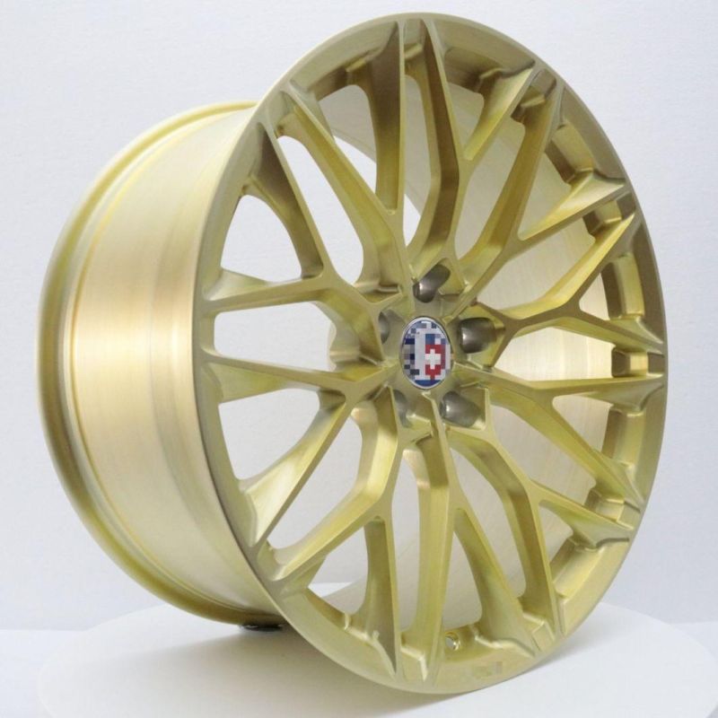 Matte Gold Fir Lightweight Design 18inch 19inch 20inch 21inch Forged Wheels