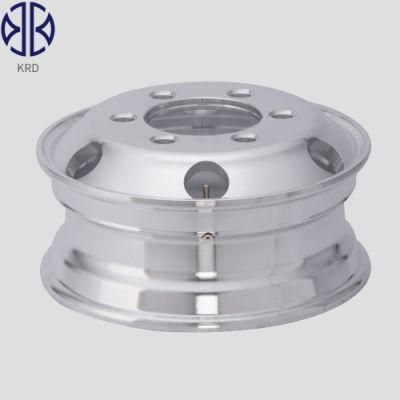 17.5X6.0 17.5&quot; Inch Truck Bus Trailer Forged Polished Alloy Aluminum Wheel Rims