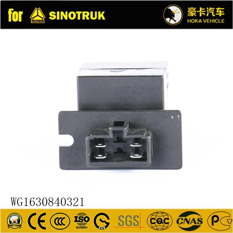 Original Sinotruk HOWO Genuine Truck Spare Parts Fan Speed Control Block