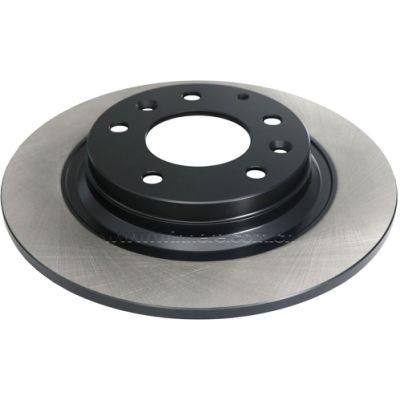 High Quality Painted/Coated Auto Spare Parts Solid Brake Disc(Rotor) with ECE R90