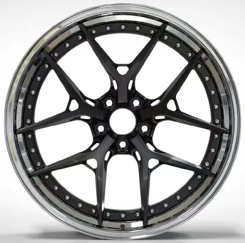 Two-Piece Forged Car Rim 18/19/20/21/22 Inches Forged Car Alloy Wheel