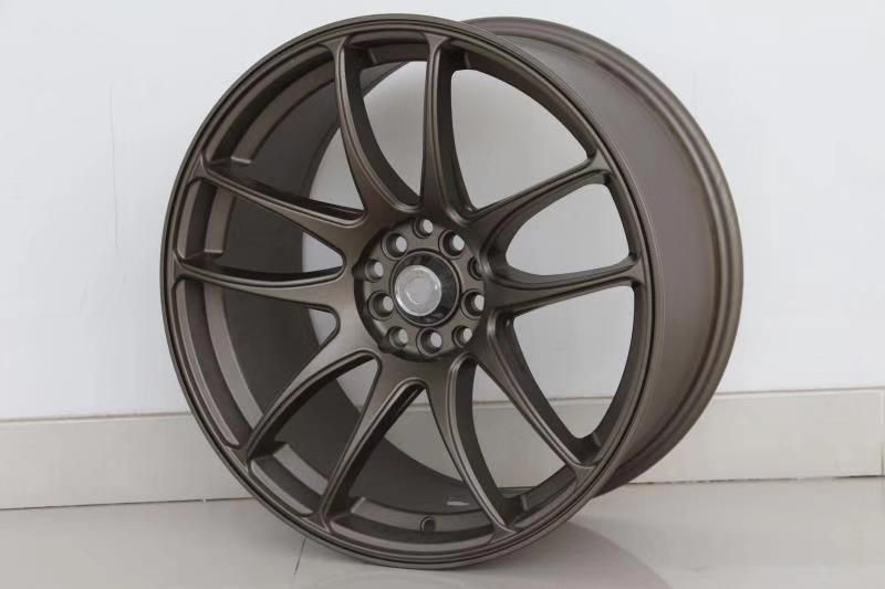 15/16/17/18 Inch Staggered 4/5/8/10 Holes 100 105 108 112 114.3 PCD Wire Spoke Car Wheel Alloy Rims