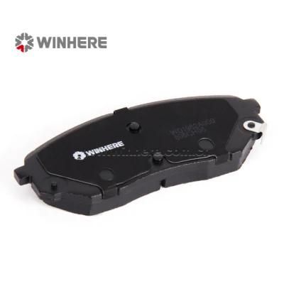 High Quality Semi-metallic Low-steel Ceramic Auto Spare Parts Brake Pad with ECE R90