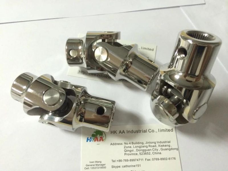 CNC Milling Billet Stainless Steel Truck Trailer Universa Cross Joint Steering U Joints