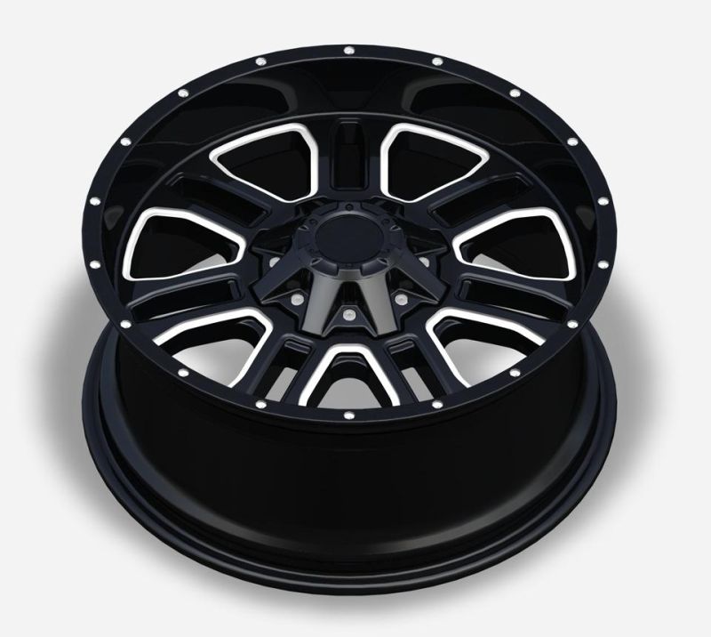 5/6/8*114.3-139.7 5 Hole 17 20 Inch Aluminum Wheels Alloy Rims From China