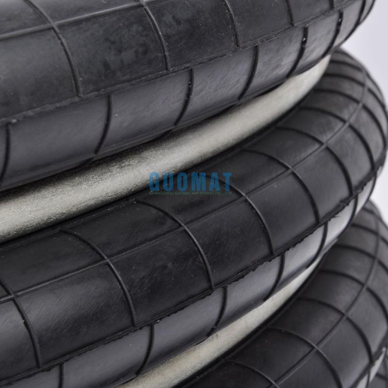 Quintuple Convoluted Air Suspension Spring S-600-5 Natural Rubber Bellows Airbags