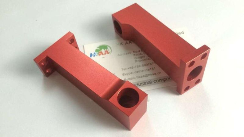 5axis CNC Milling Parts Anodized 6061 Aluminum Arm Mount as Your Design