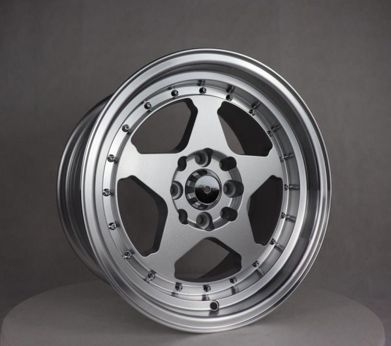 TUV/Jwl/Via, IATF16949/ISO9001 Certification Aluminum Alloy Wheel for Car Parts