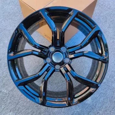 for Forged Wheel 20 21 22 Inch Passenger Car Alloy Wheel Rim Hyper Black Color 5X120