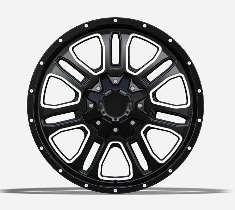 5/6/8*114.3-139.7 5 Hole 17 20 Inch Aluminum Wheels Alloy Rims From China