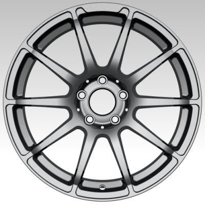 Superior Quality Matt Black Passenger Car Wheel 18*8.5/19*8.5 Inch Aluminum Alloy Wheel