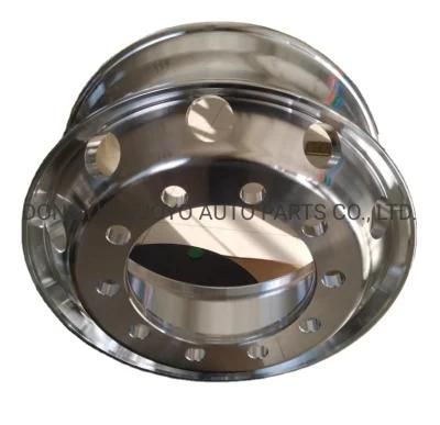 22.5*8.25high Quality Hot - Selling Two-Sided Polished Forged Aluminum Alloy Tubeless Wheels