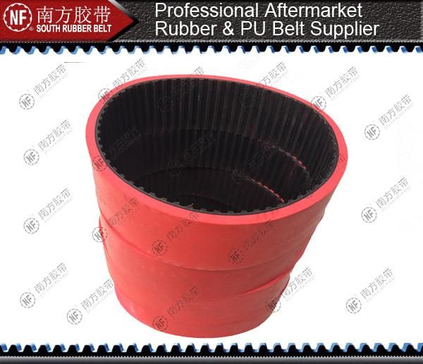 Rubber Double Sided Timing Belt for Industrial Machines