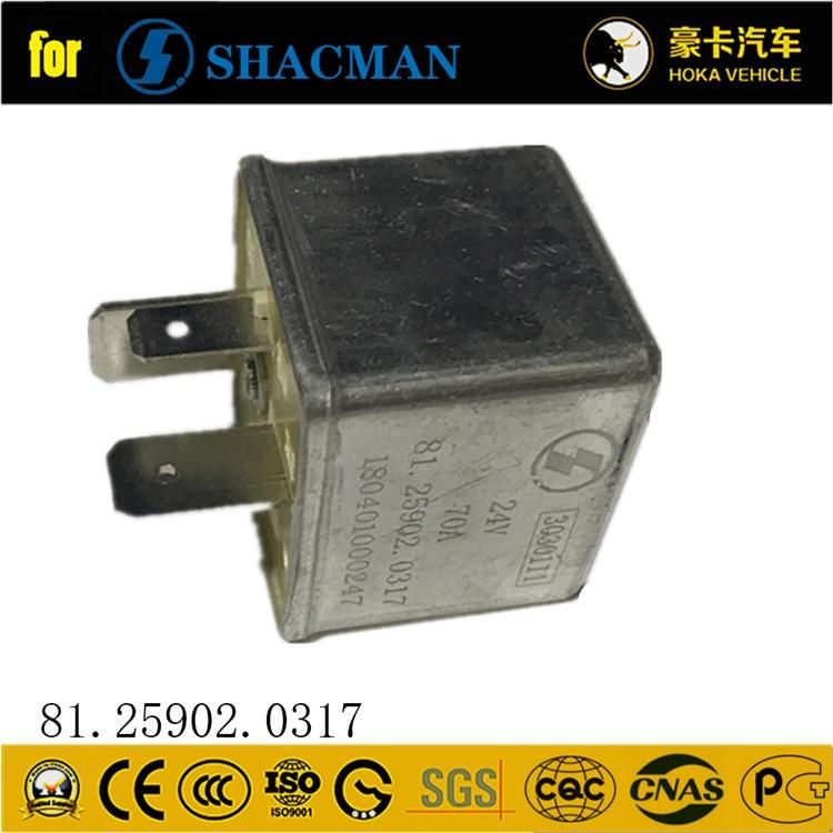 Original Genuine Shacman Spare Parts Relay for Shacman Heavy Duty Truck